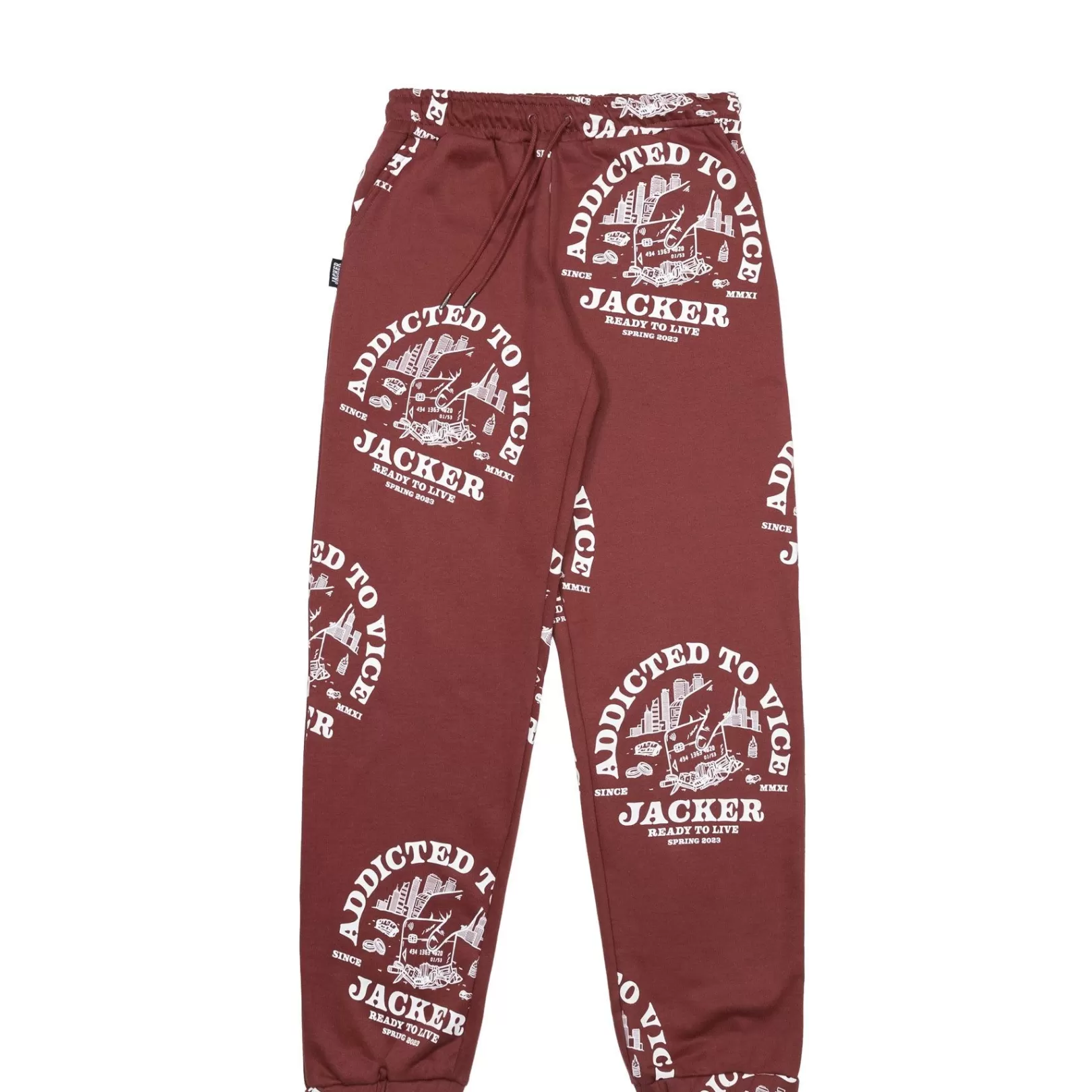 Jacker Pantalons & Shorts>Addicted-Sweatpant-Brick