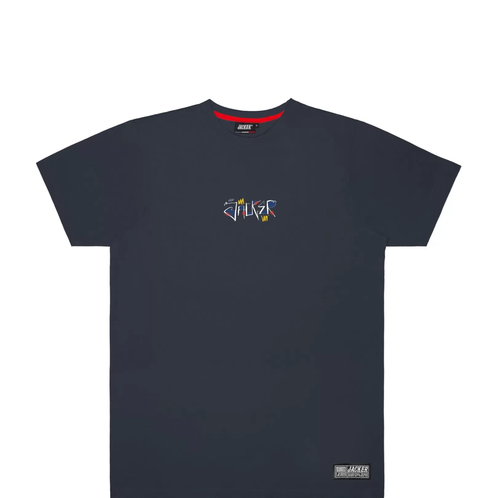 Jacker T-Shirts>Angry-T-Shirt-Navy