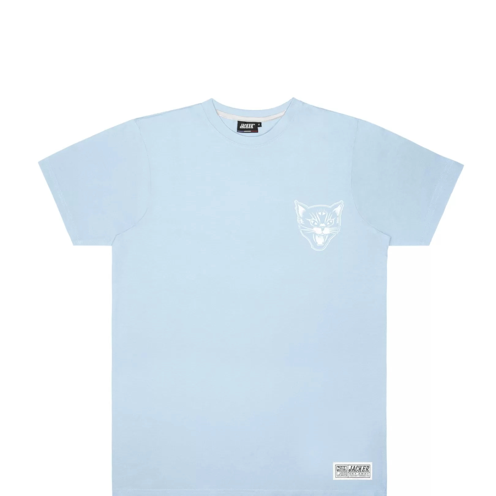 Jacker T-Shirts>Black Cats T-Shirt-Baby Blue