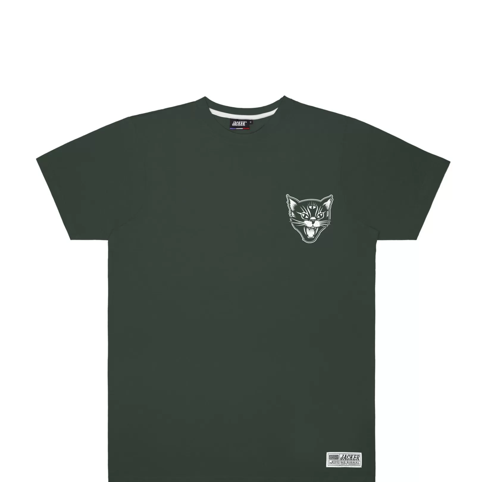 Jacker T-Shirts>Black Cats-T-Shirt-Dark Green