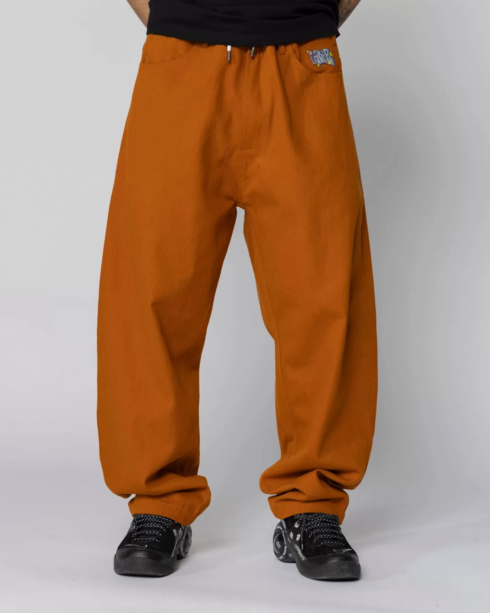 Jacker Pantalons & Shorts>City Tour Extra Baggy Pant-Cognac