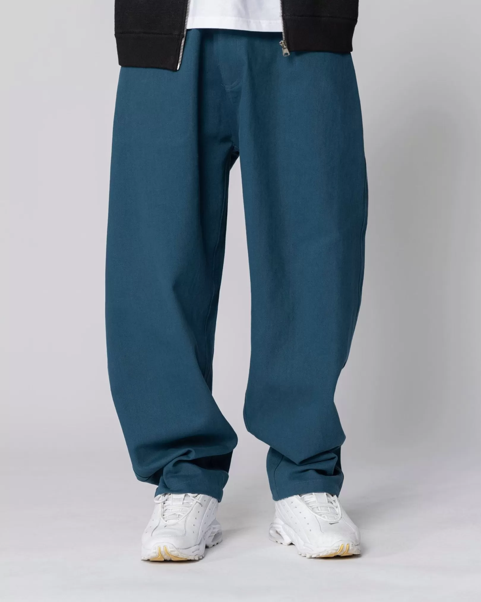 Jacker Pantalons & Shorts>City Tour Extra Baggy Pant-Petrol Blue