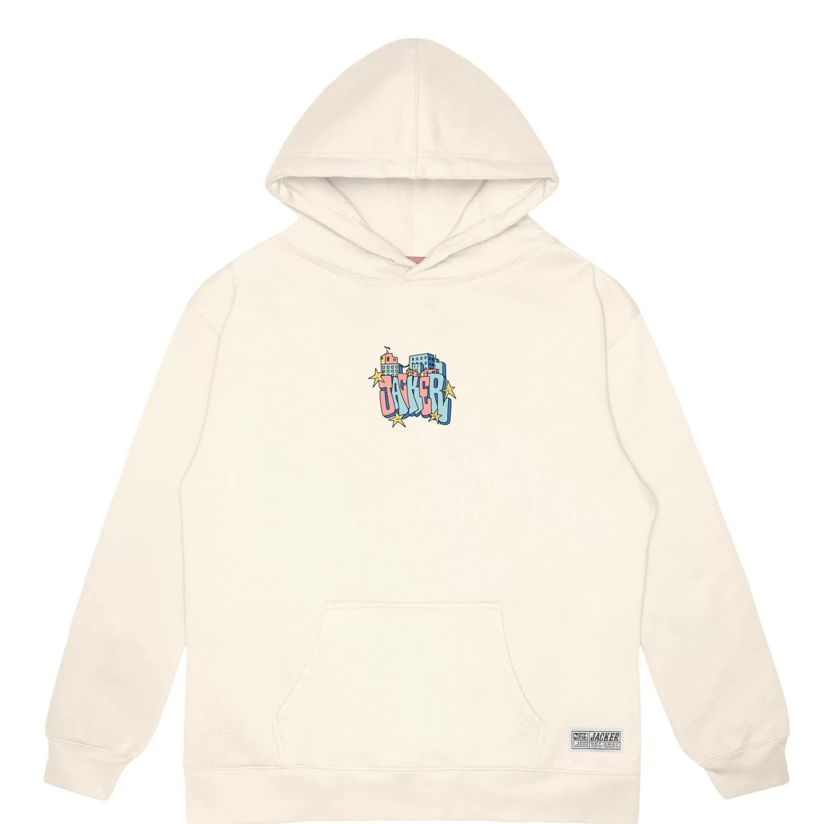 Jacker Sweats>City Tour Hoodie-Tofu