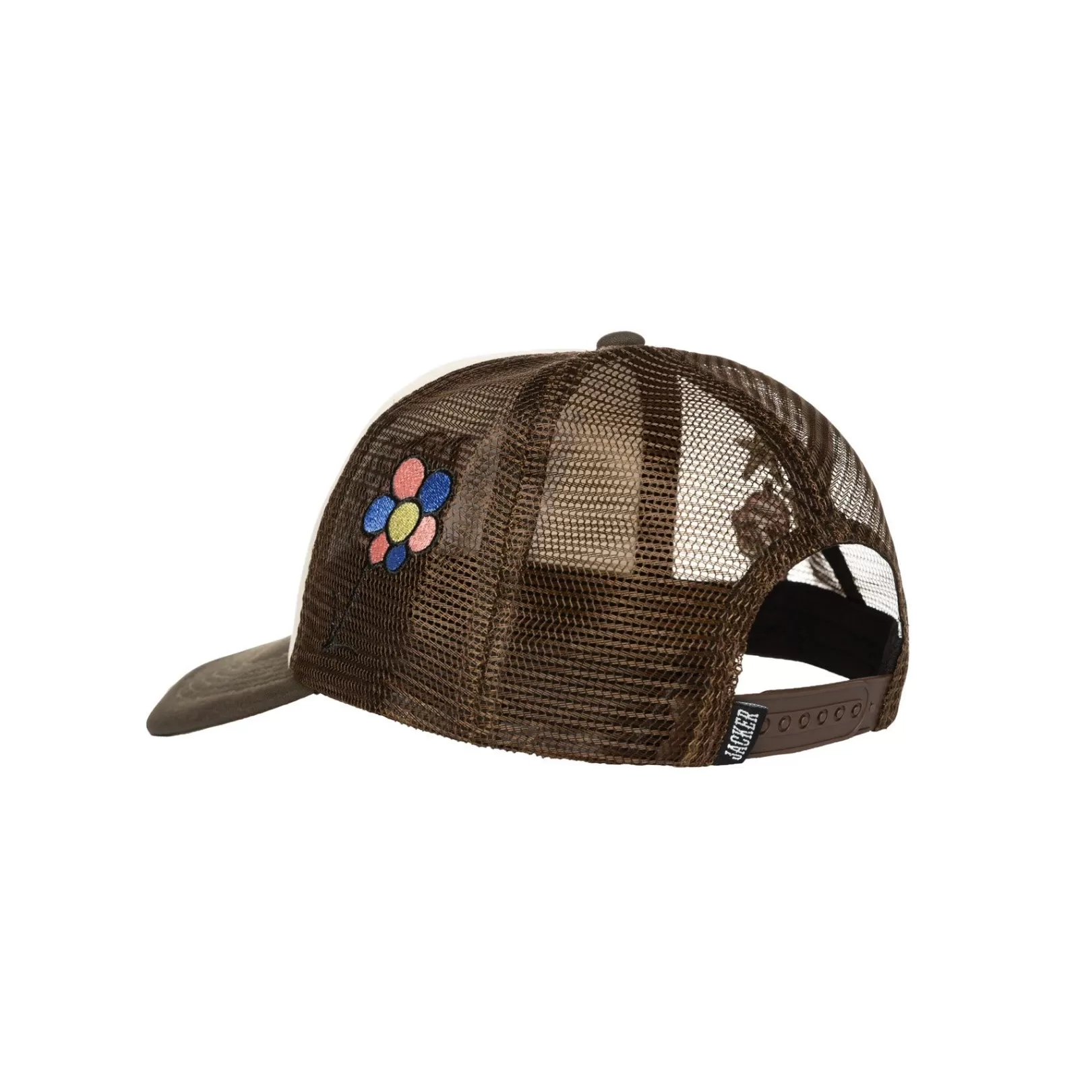 Jacker Headwear>City Tour Trucker Cap-Brown