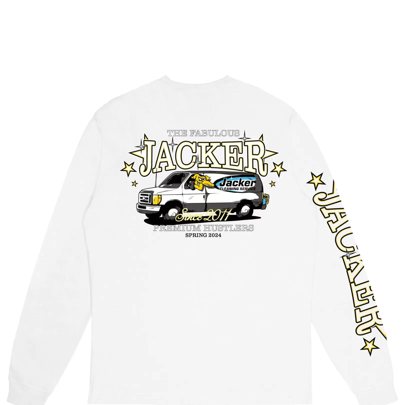 Jacker Long Sleeves>Cleaner Long Sleeves-White