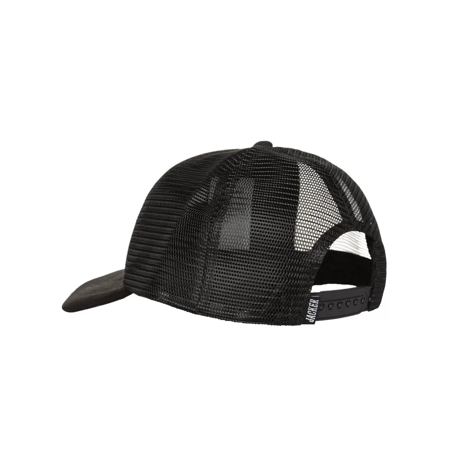 Jacker Headwear>Cleaner Trucker Cap-Black