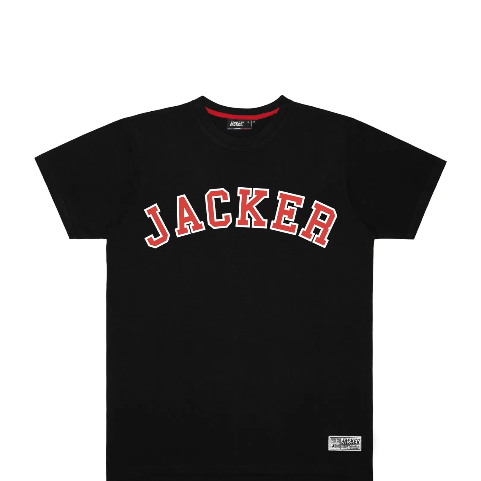 Jacker T-Shirts>College Tee-T-Shirt-Black