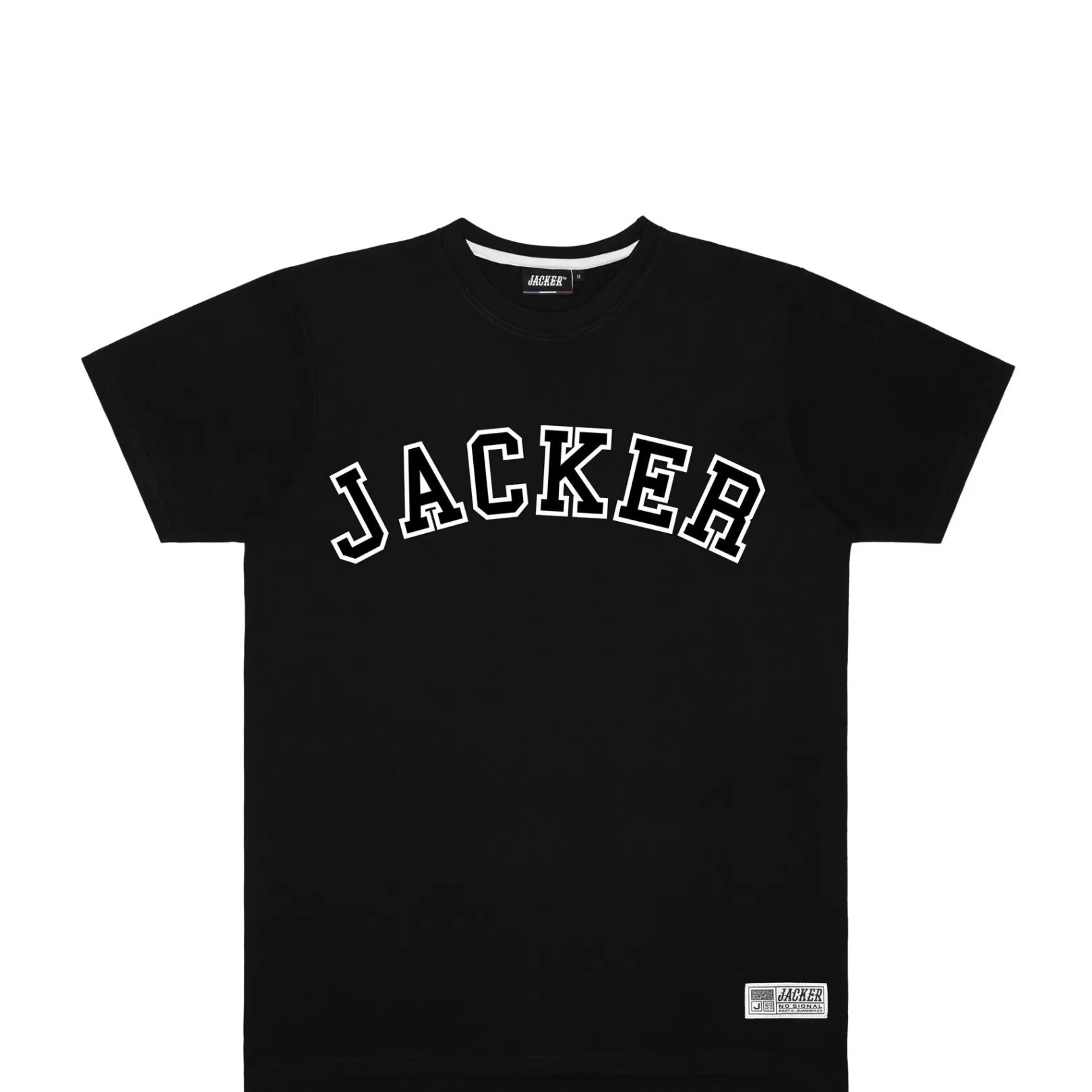 Jacker T-Shirts>College Tee-T-Shirt-Double Black