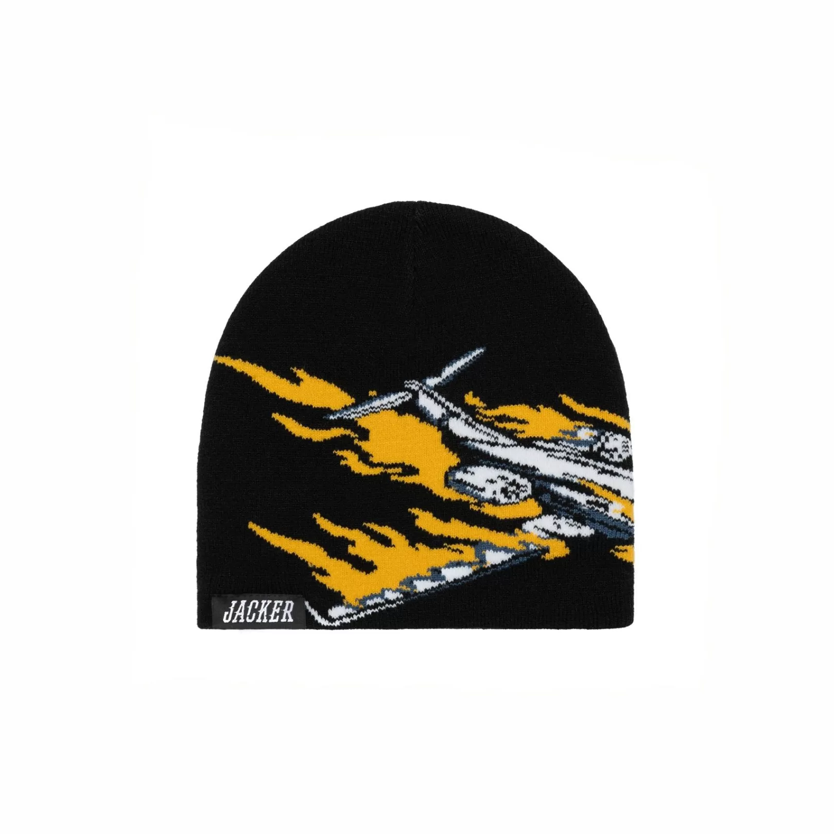 Jacker Headwear>Crash Beanie-Black