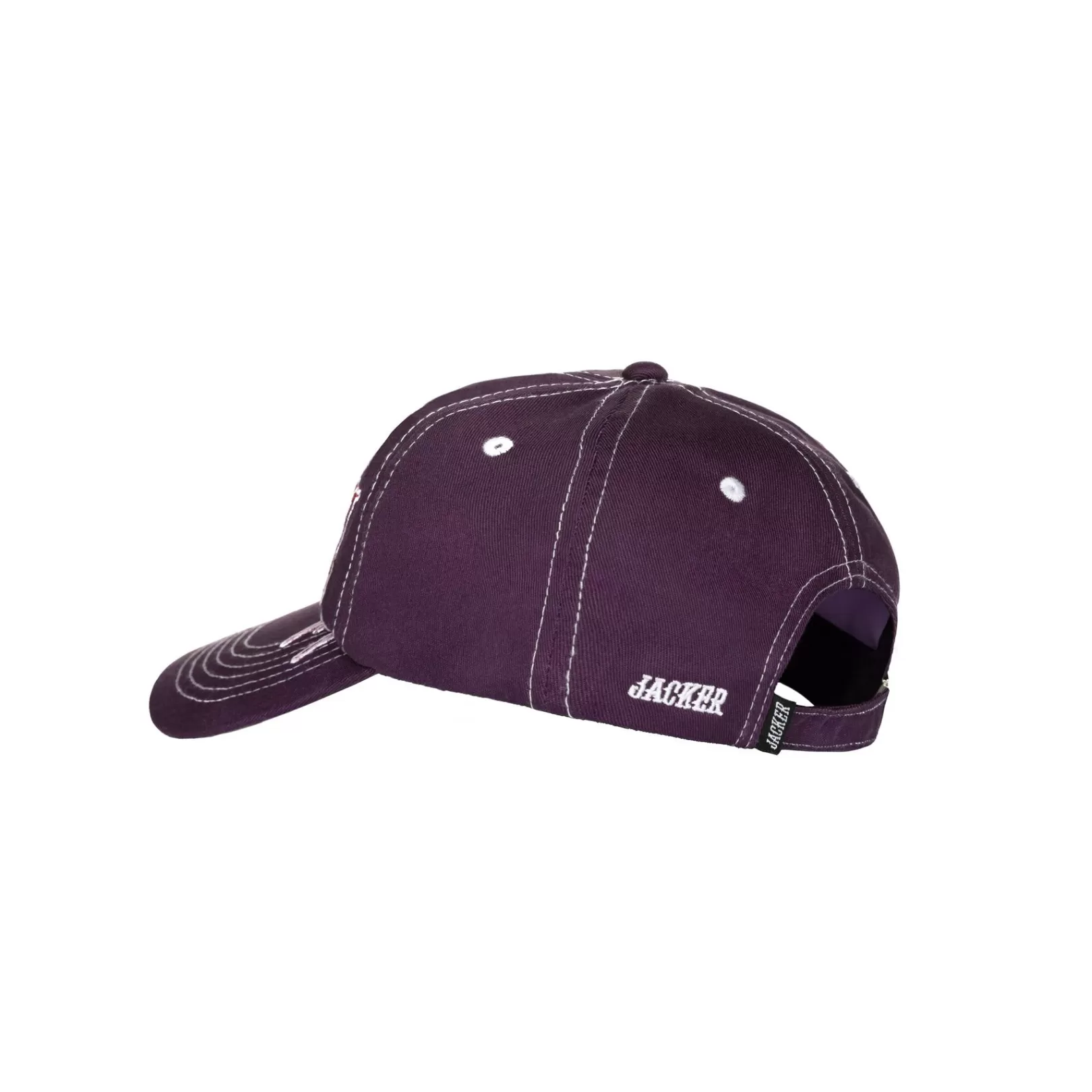 Jacker Headwear>Crash Cap-Purple