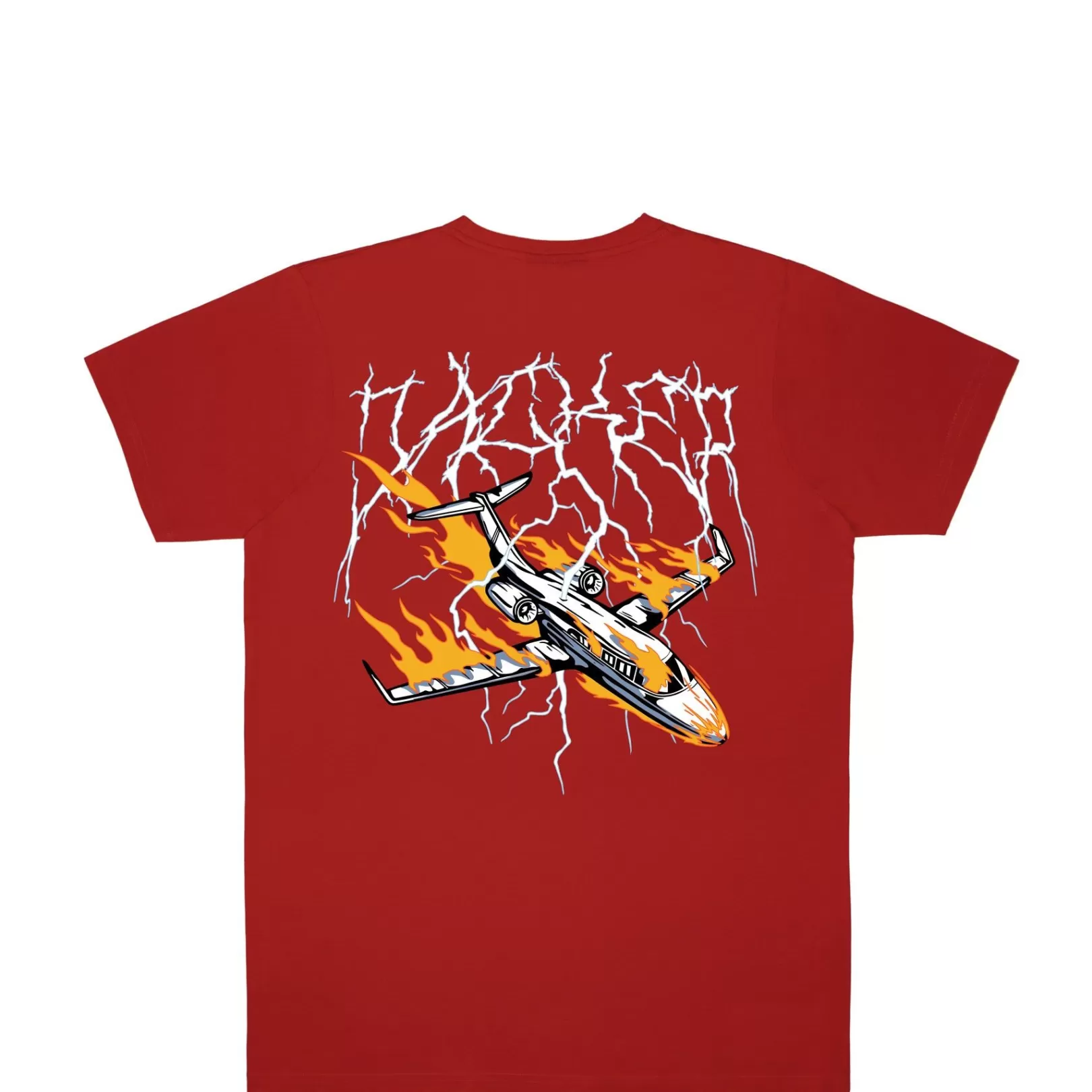 Jacker T-Shirts>Crash T-Shirt-Red