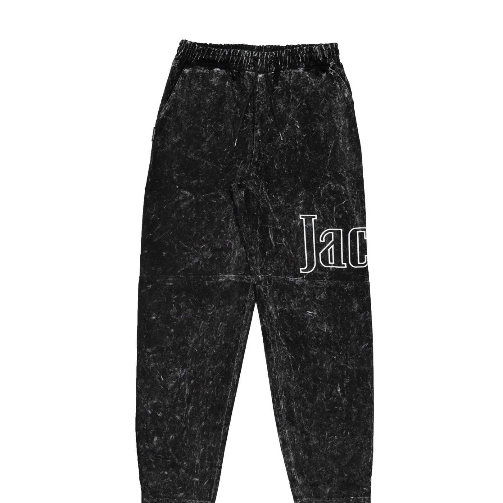 Jacker Pantalons & Shorts>Darkside Stonewash Pant-Black