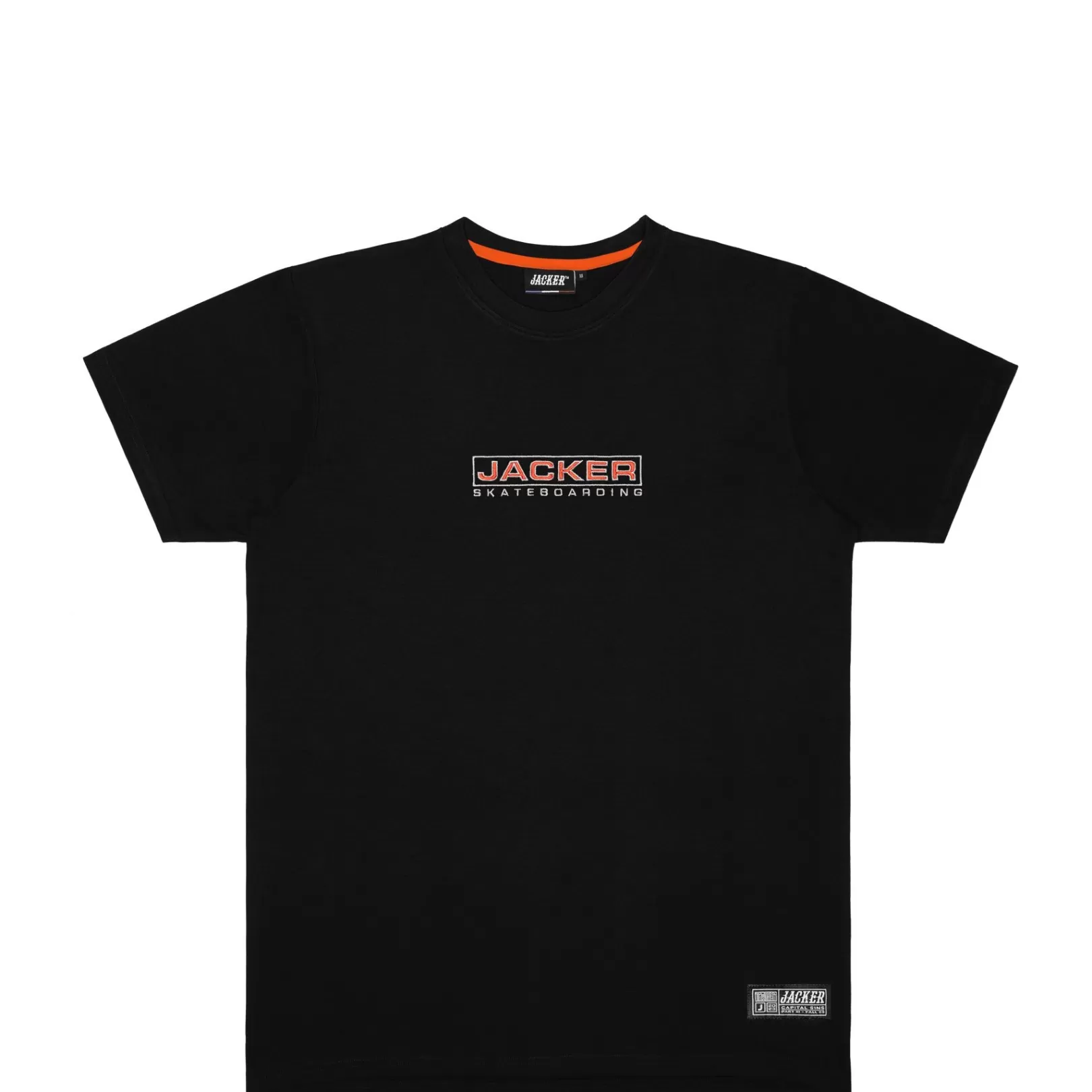 Jacker T-Shirts>Euroskate Logo-T-Shirt-Black