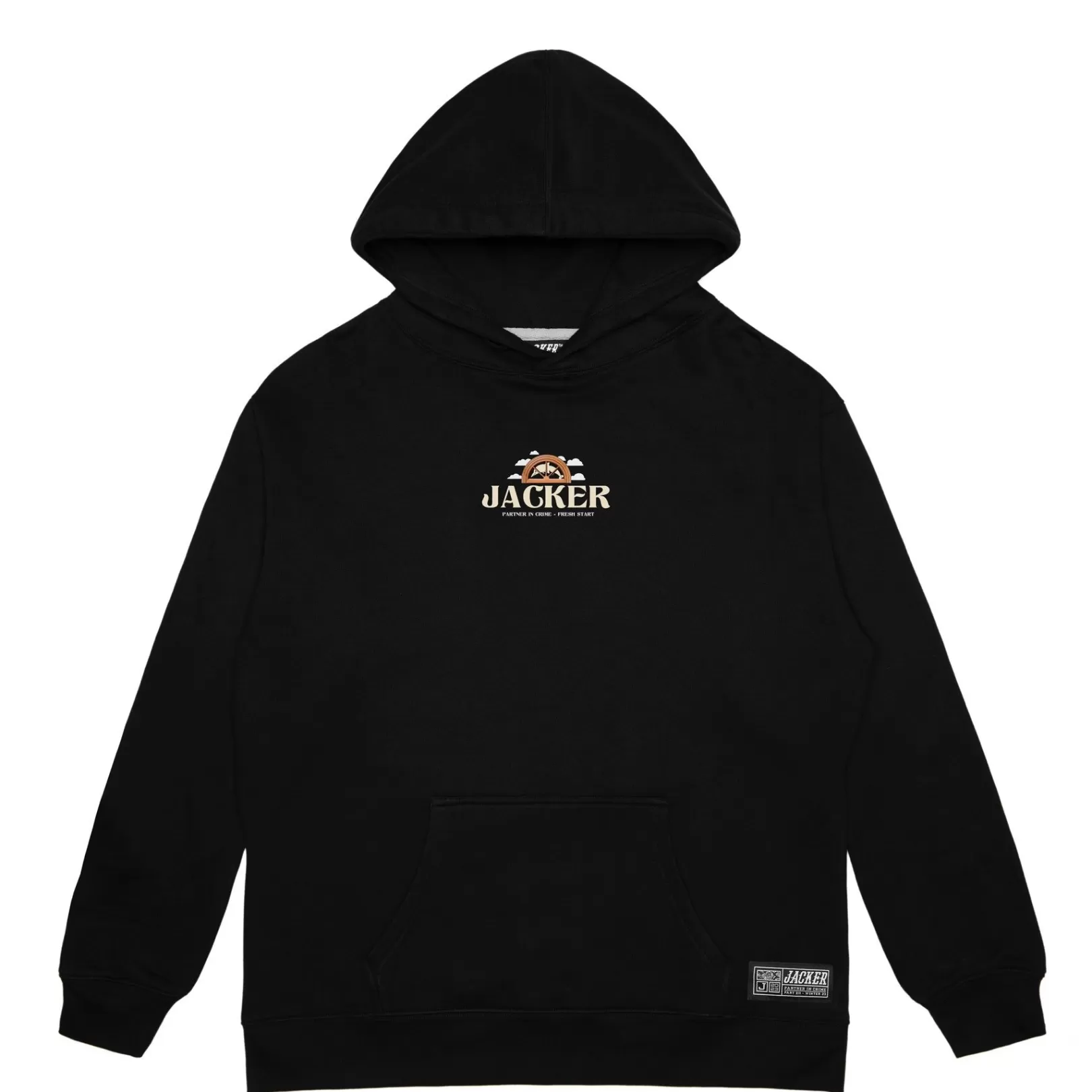 Jacker Sweats>Fresh Start-Hoodie-Black