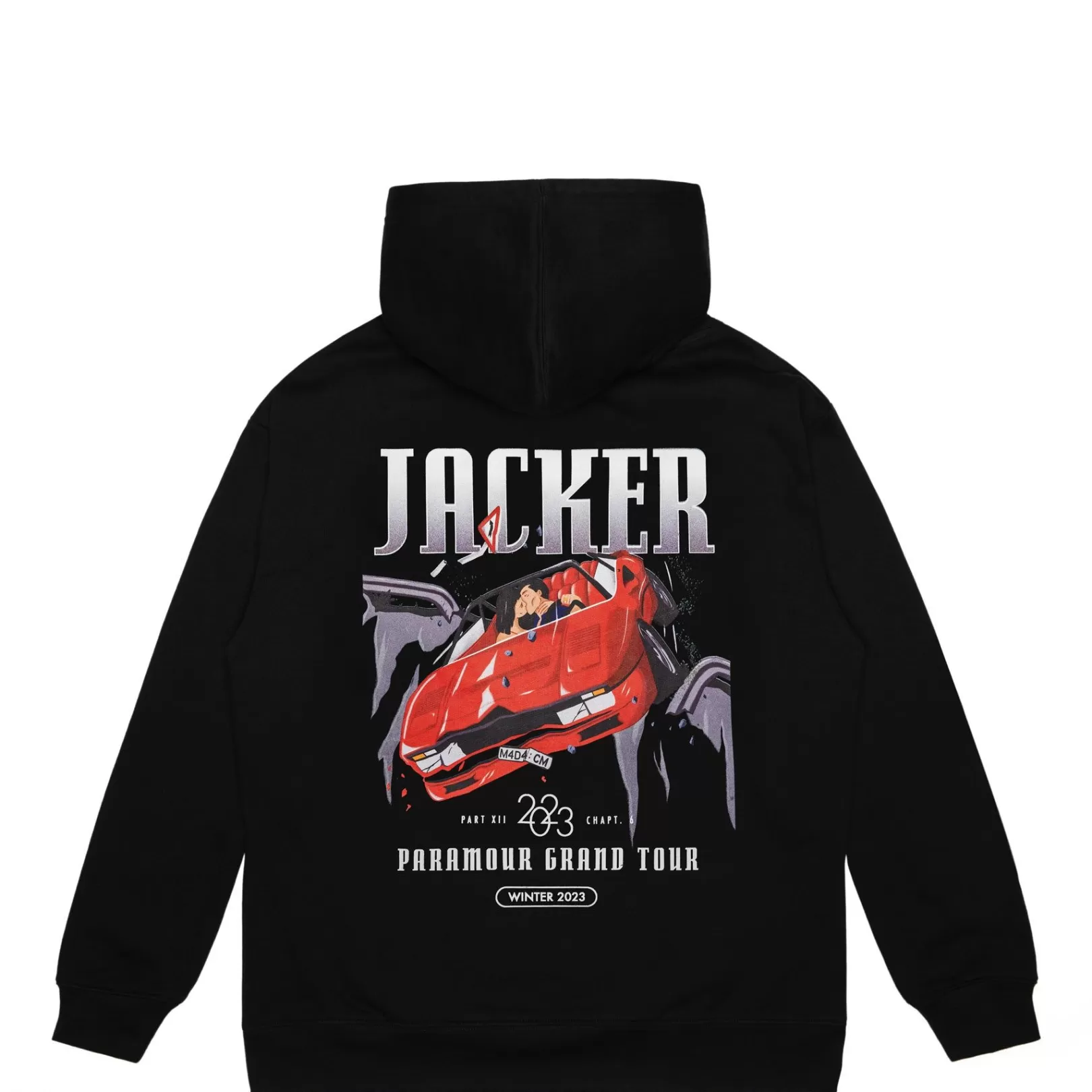 Jacker Sweats>Grand Tour-Hoodie-Black