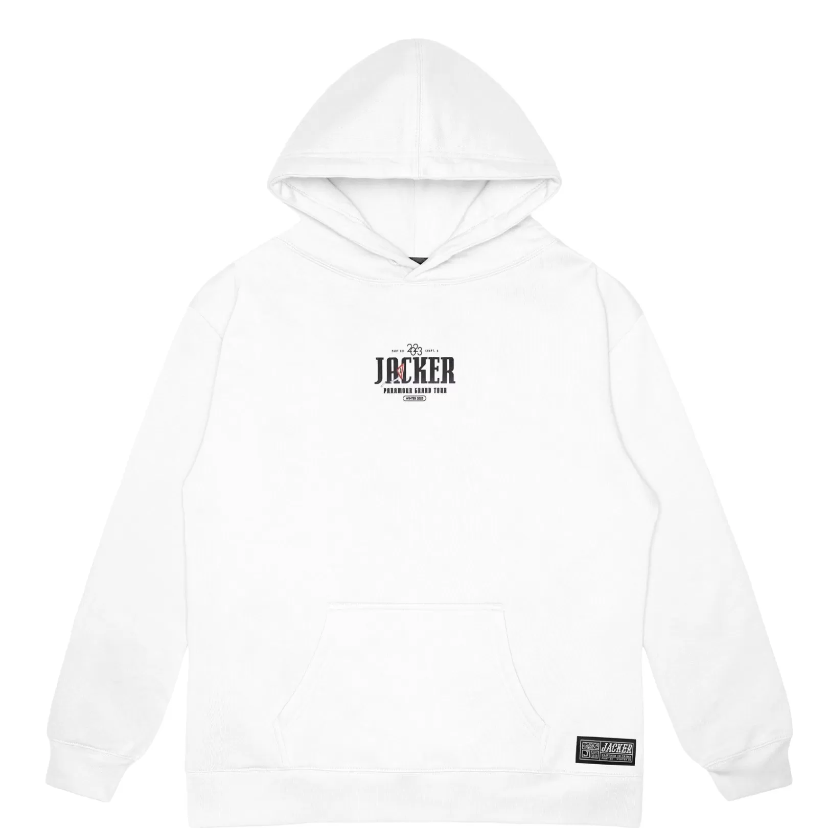 Jacker Sweats>Grand Tour-Hoodie-White