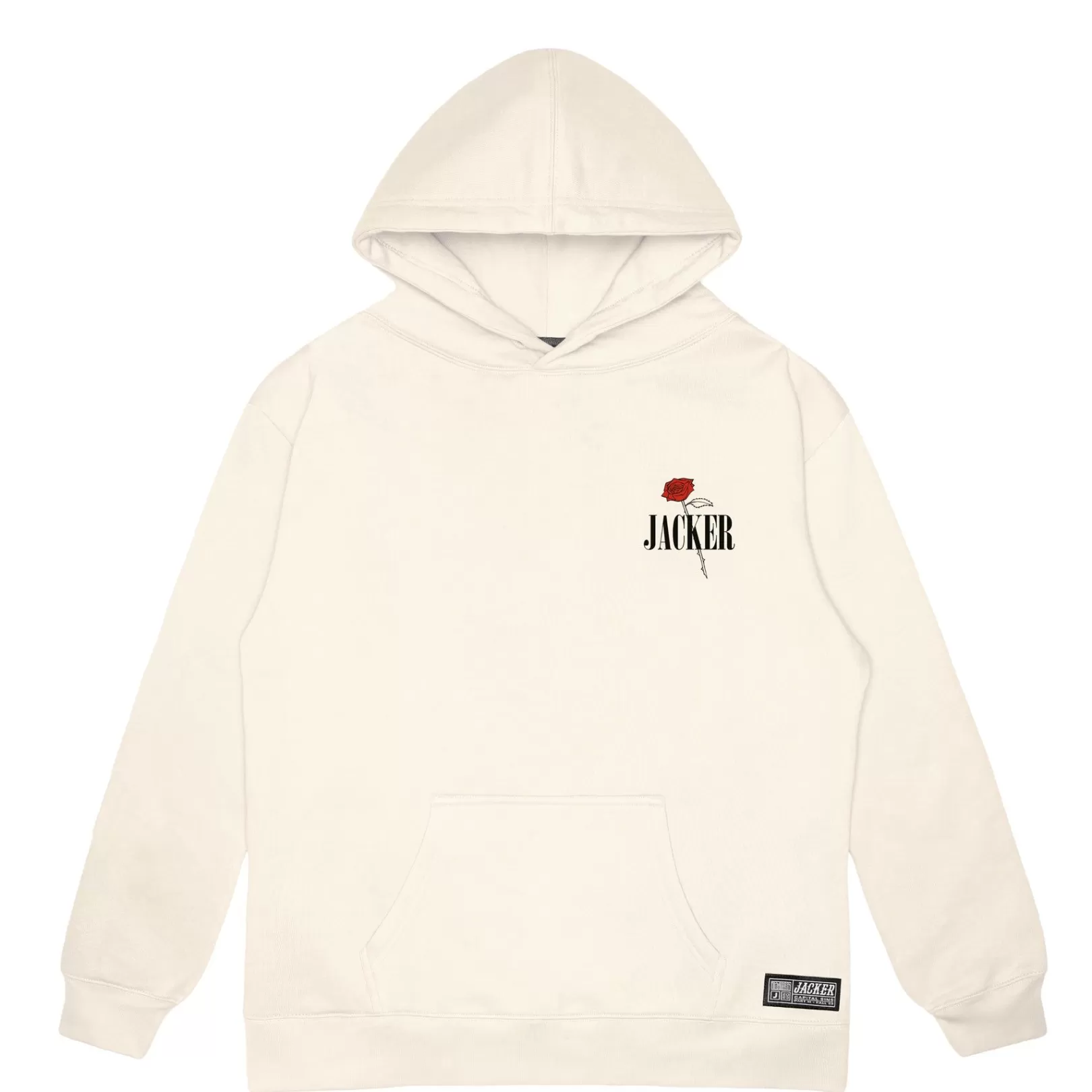 Jacker Sweats>Holy Roses-Hoodie-Beige