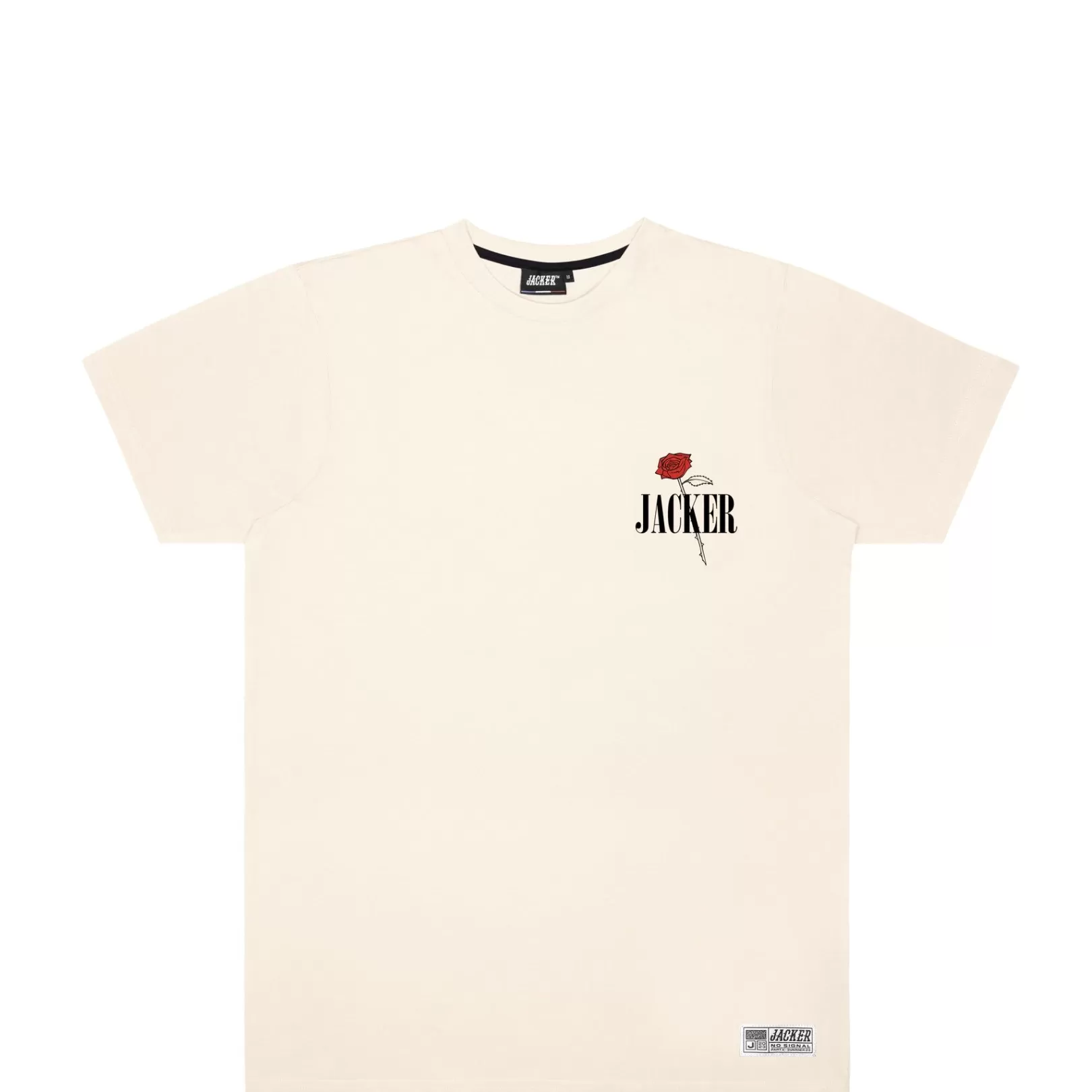 Jacker T-Shirts>Holy Roses-T-Shirt-Beige