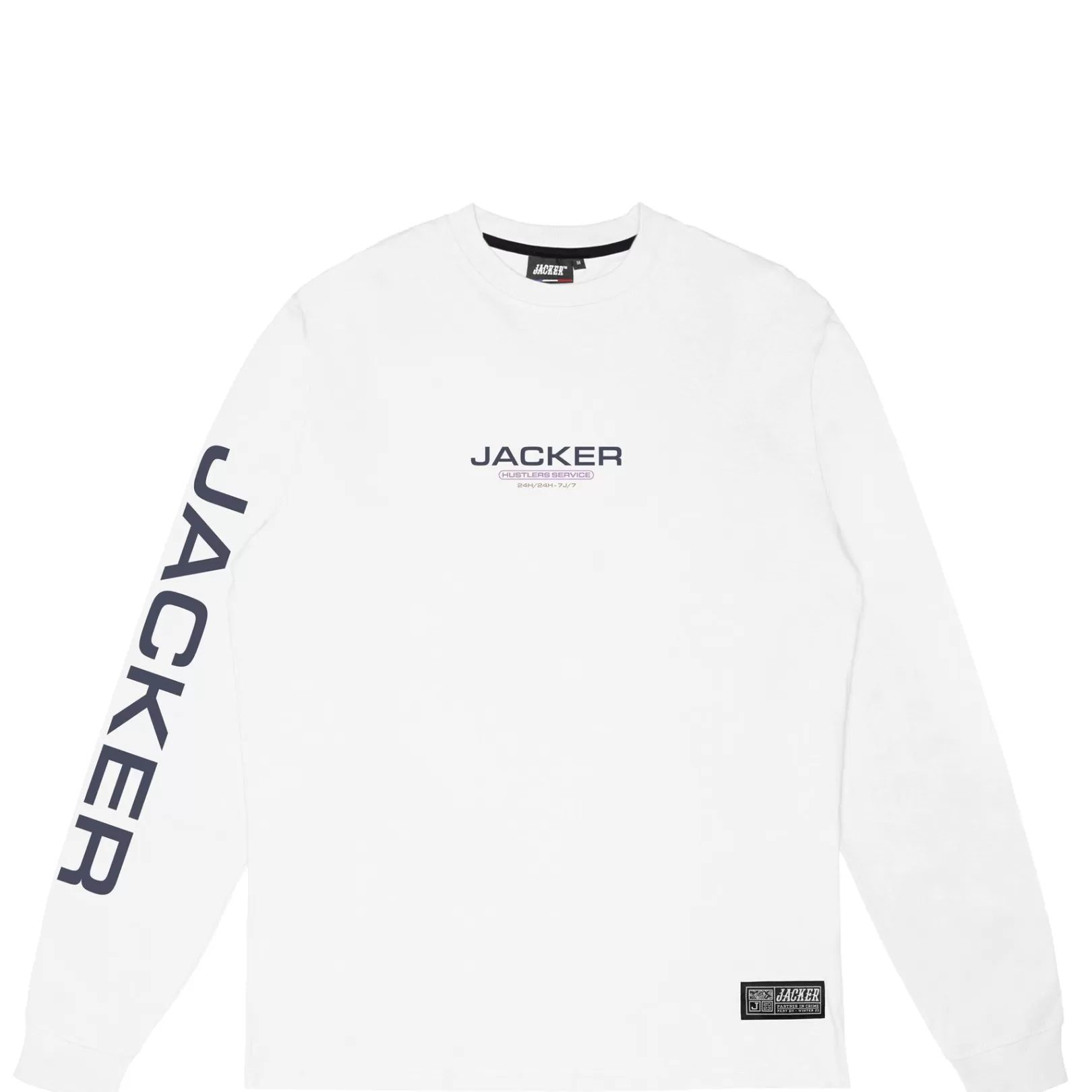 Jacker Long Sleeves>Hustler Service-Long Sleeves-White