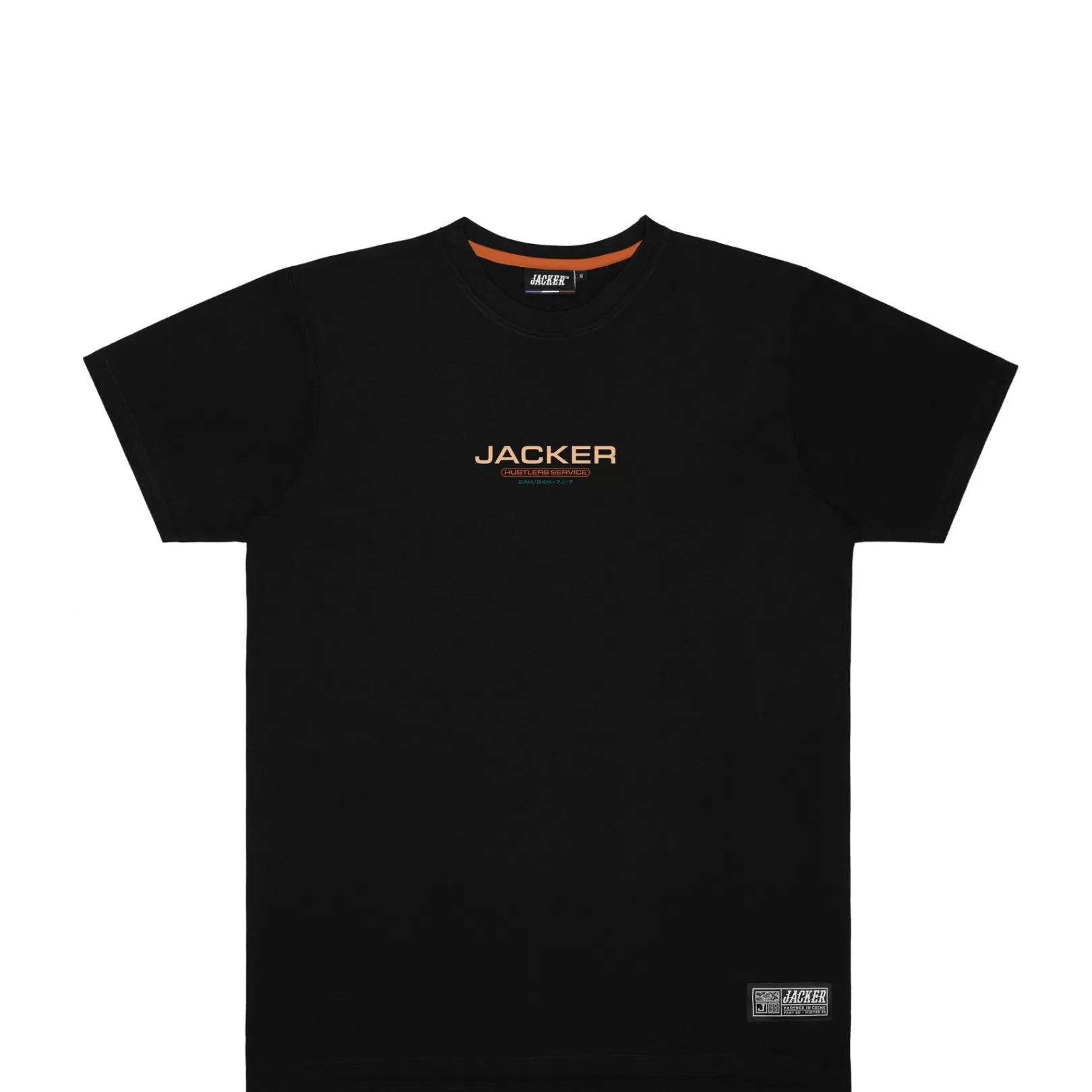 Jacker T-Shirts>Hustler Service-T-Shirt-Black