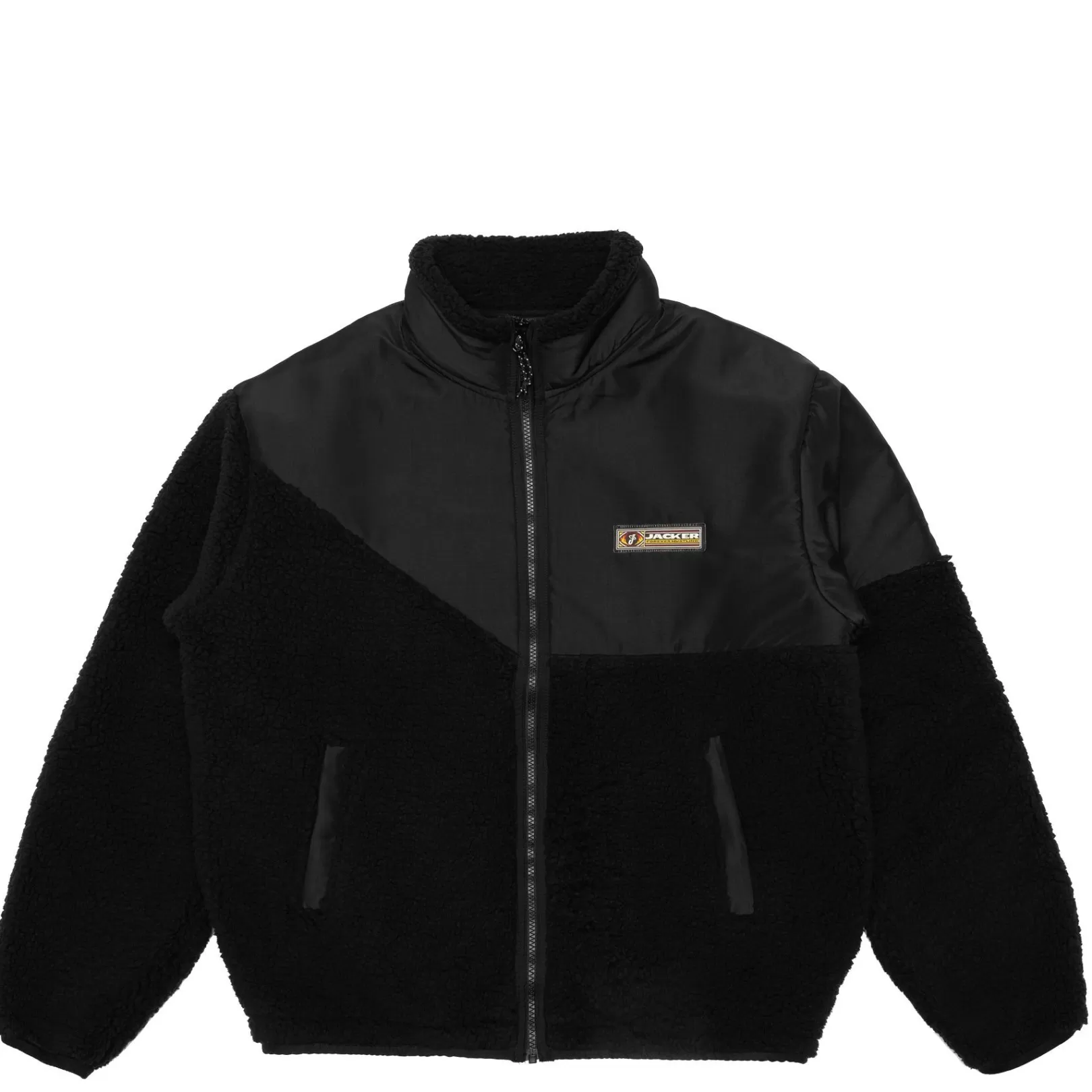 Jacker Vestes>Hustlers-Jacket Sherpa-Black