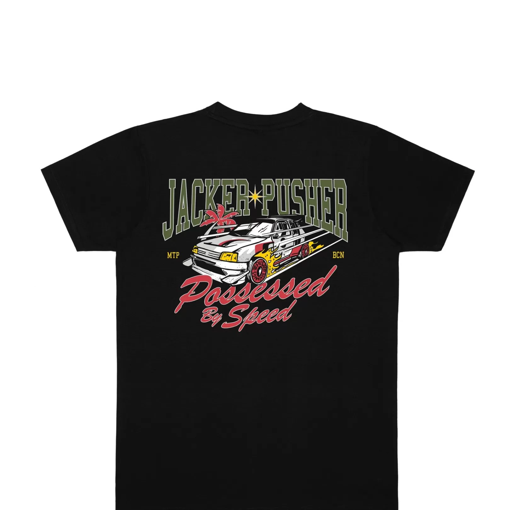 Jacker T-Shirts> X Pusher-T-Shirt-Black