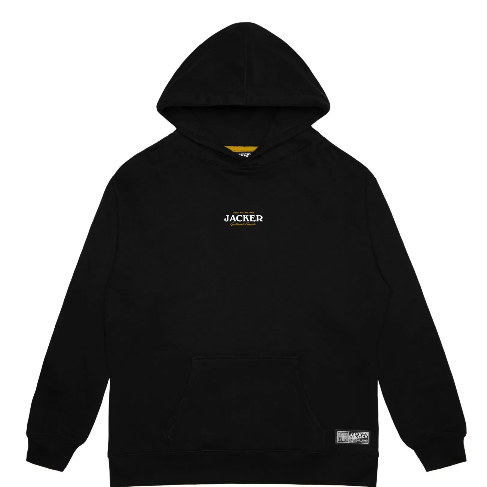 Jacker Sweats>Junk Food-Hoodie-Black