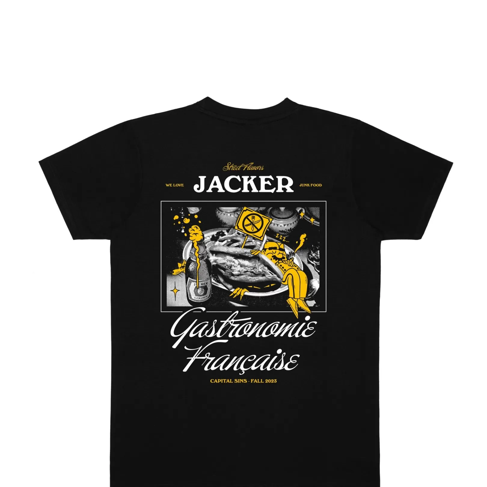 Jacker T-Shirts>Junk Food-T-Shirt-Black