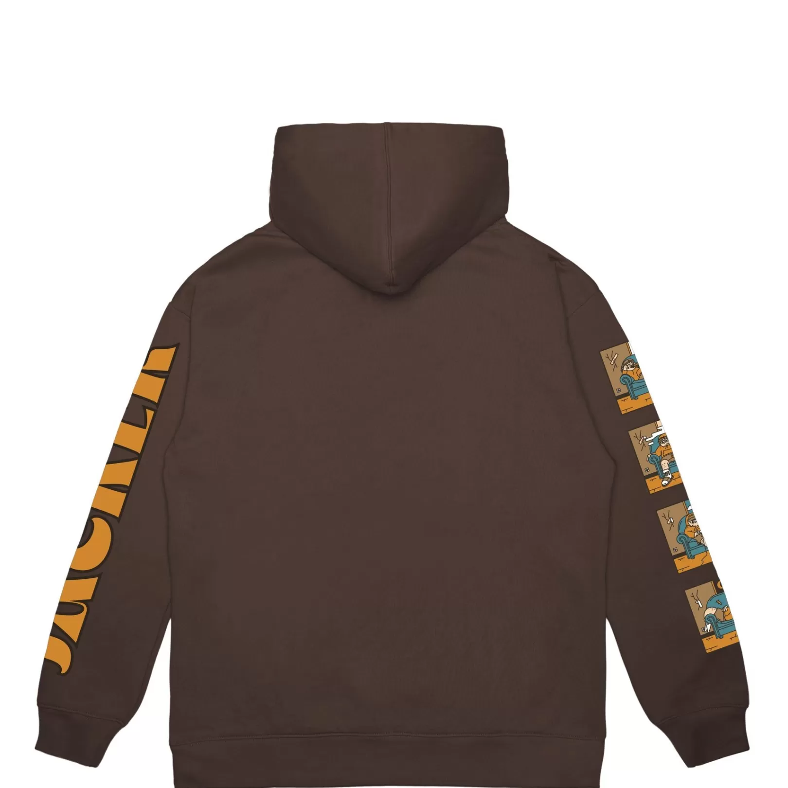 Jacker Sweats>Lazy-Hoodie-Brown