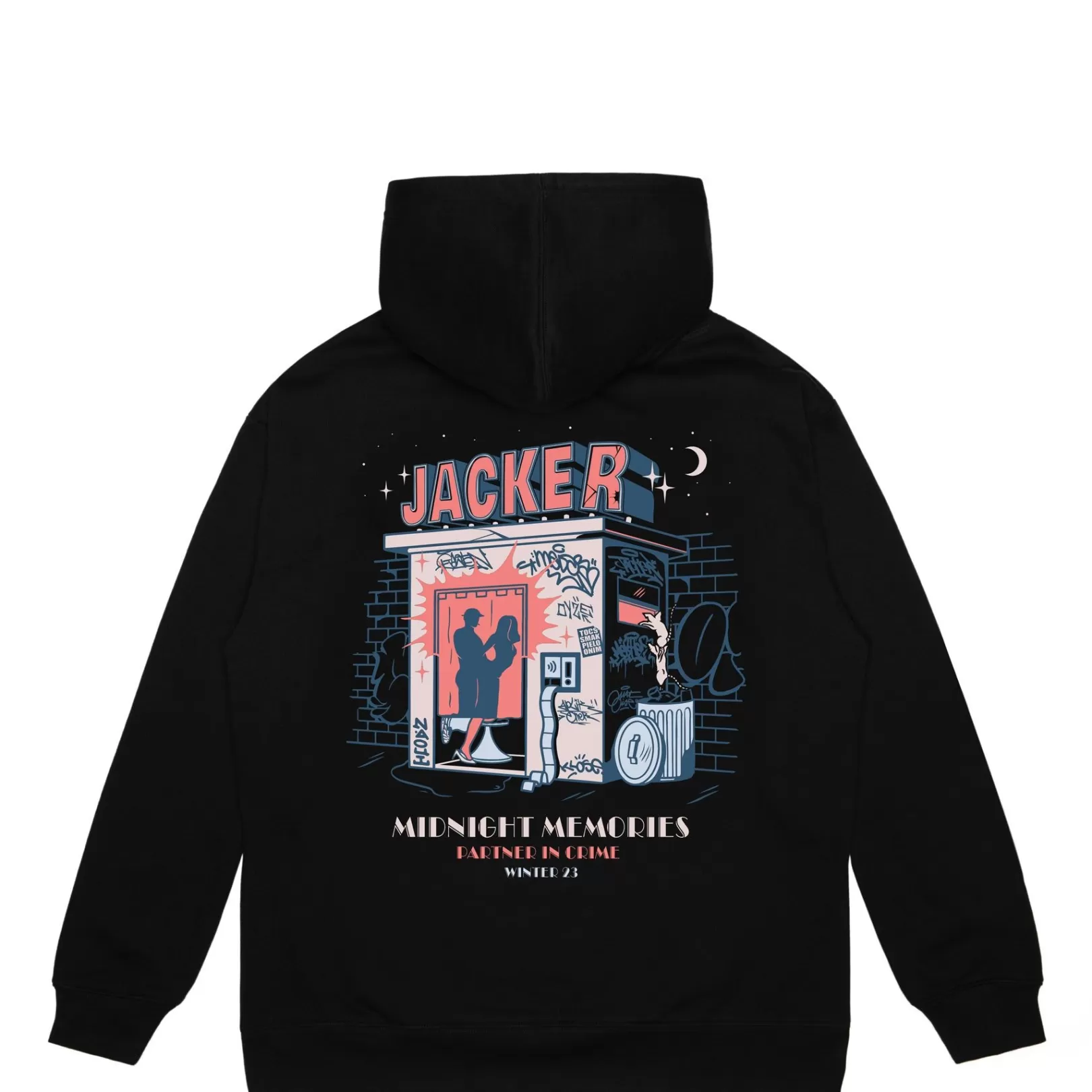 Jacker Sweats>Memories-Hoodie-Black