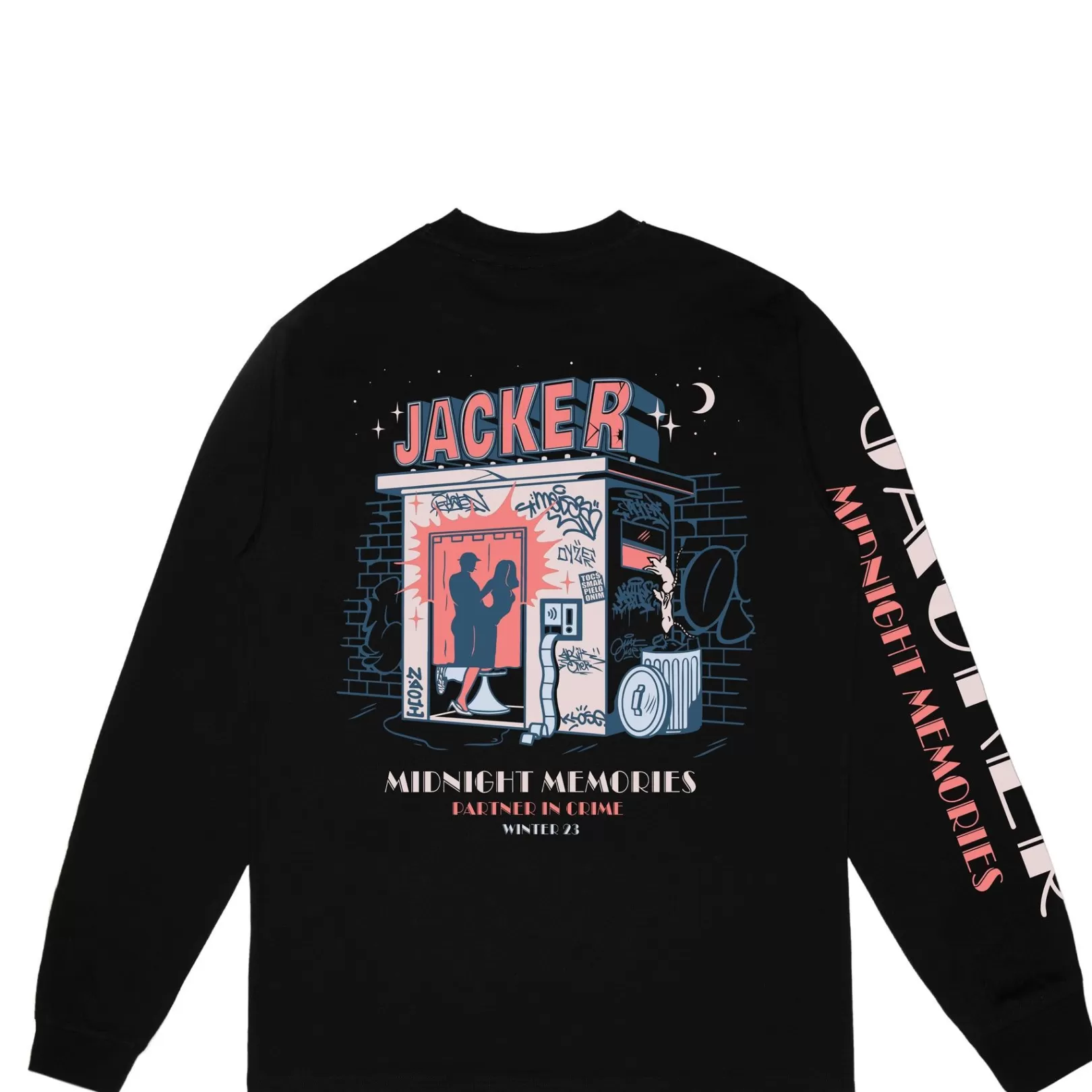 Jacker Long Sleeves>Memories-Long Sleeves-Black