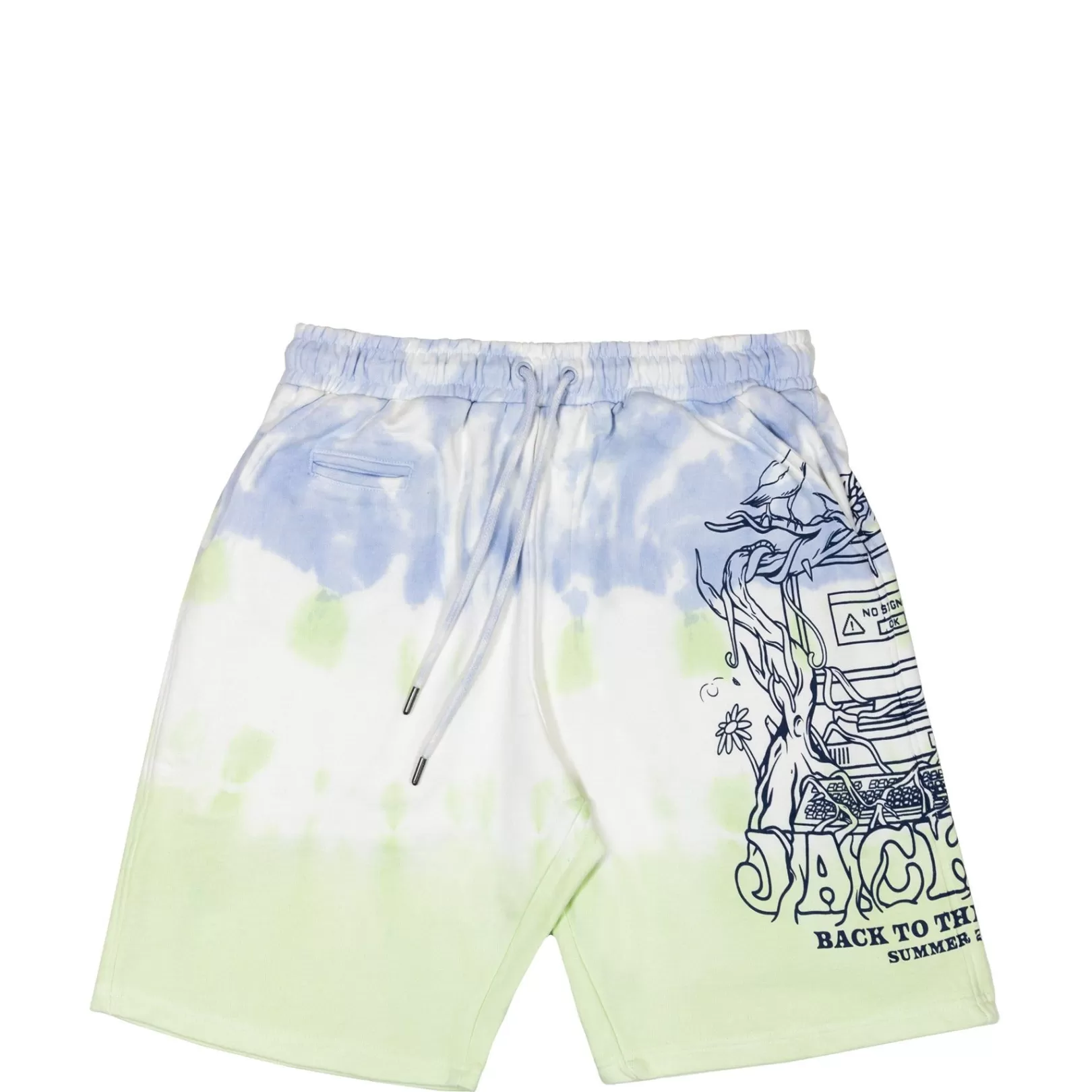 Jacker Pantalons & Shorts>No Signal-Short-Tie & Dye