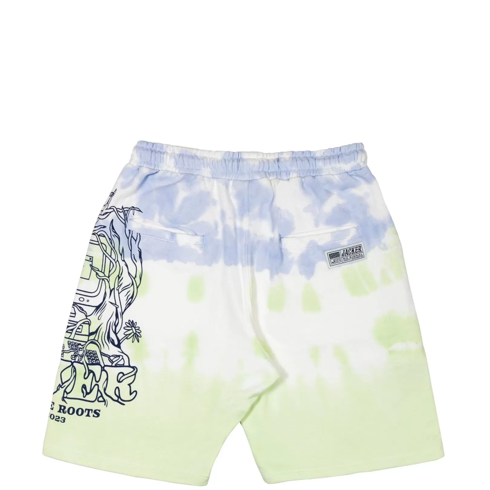 Jacker Pantalons & Shorts>No Signal-Short-Tie & Dye