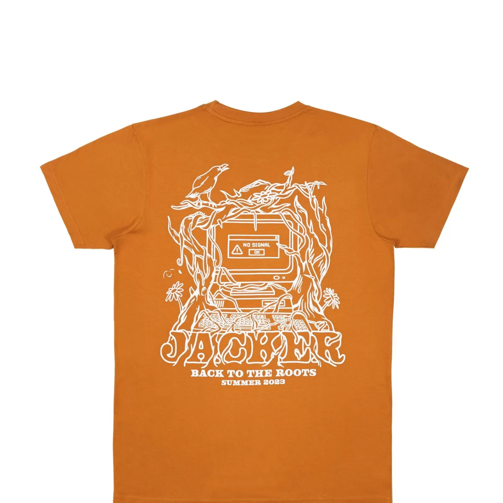 Jacker T-Shirts>No Signal-T-Shirt-Caramel