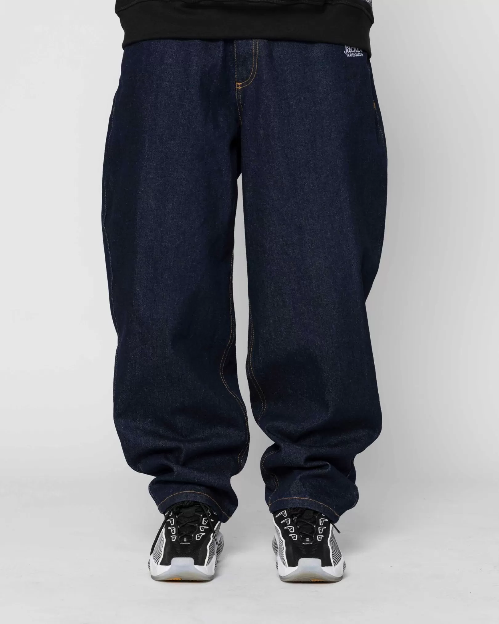 Jacker Pantalons & Shorts>Nostalgia-Baggy Pant-Raw Blue