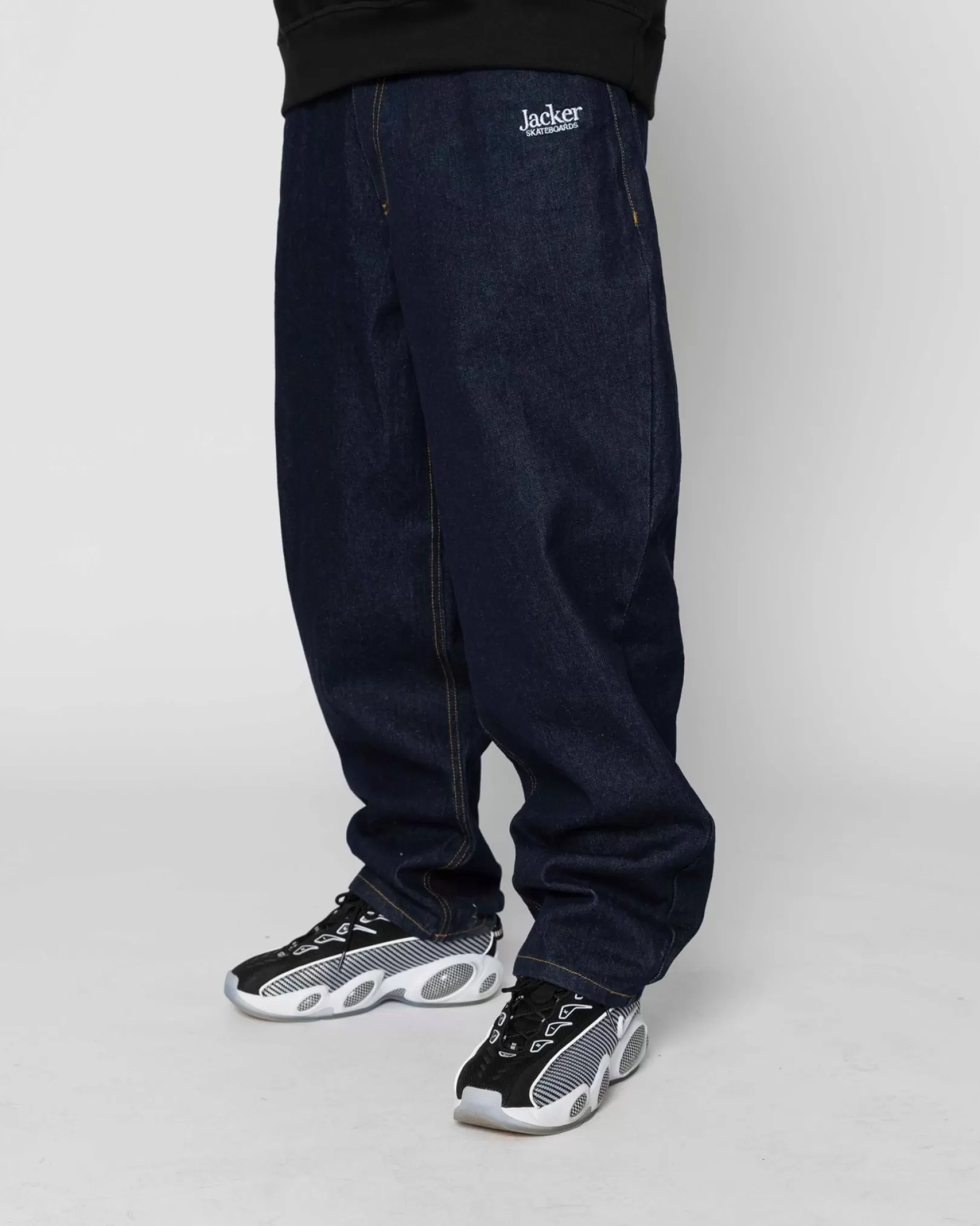 Jacker Pantalons & Shorts>Nostalgia-Baggy Pant-Raw Blue