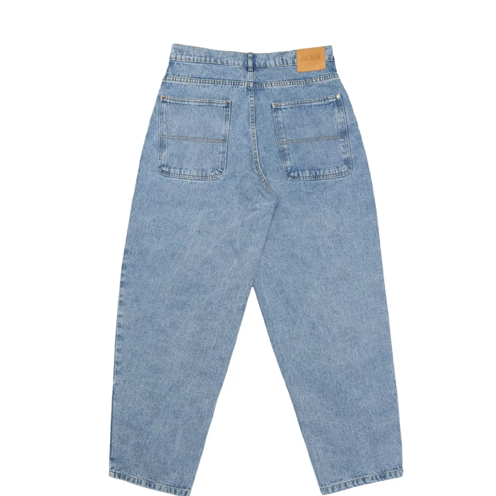 Jacker Pantalons & Shorts>Nostalgia-Baggy Pant-Washed Blue