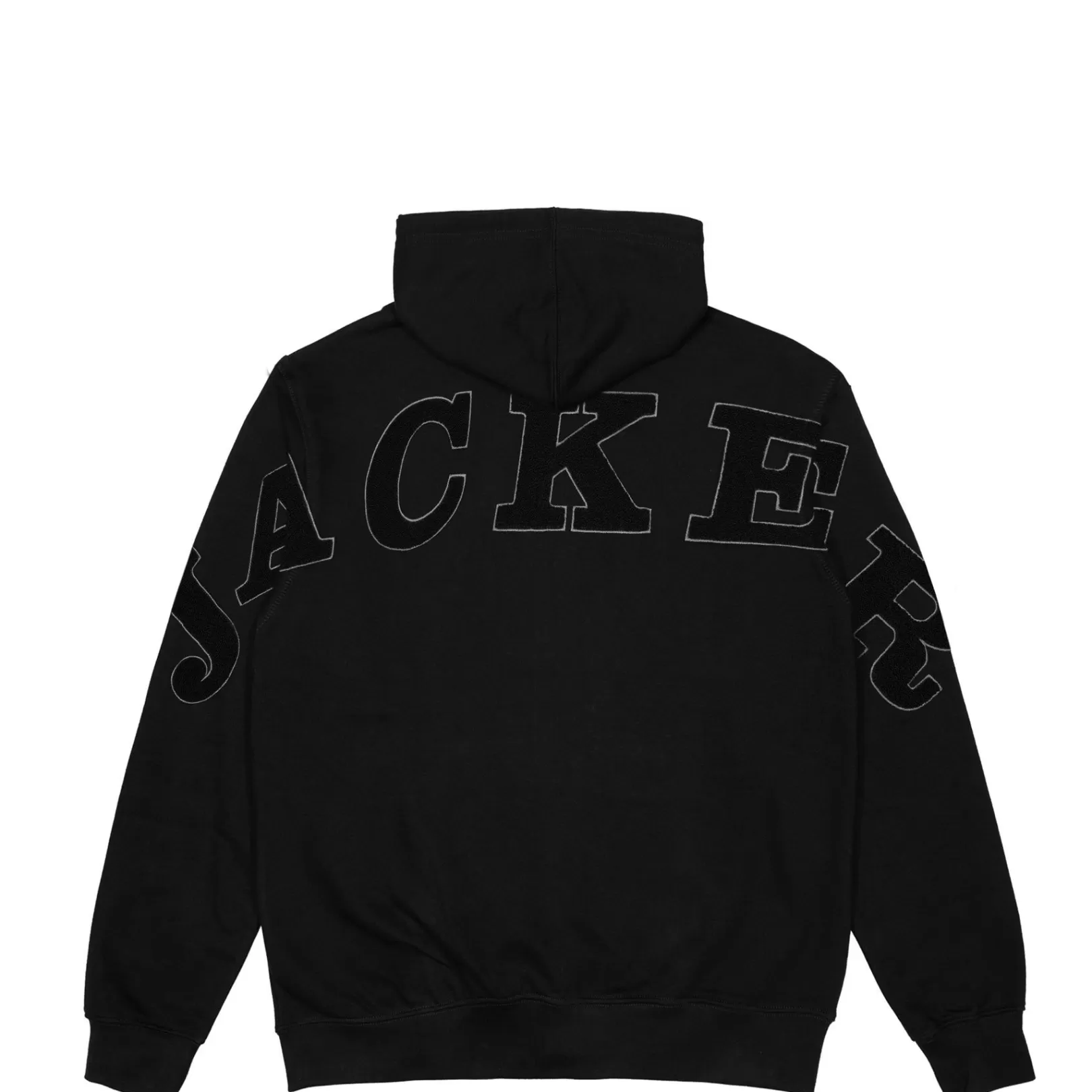 Jacker Sweats>Notorious-Zipped Hoodie-Black