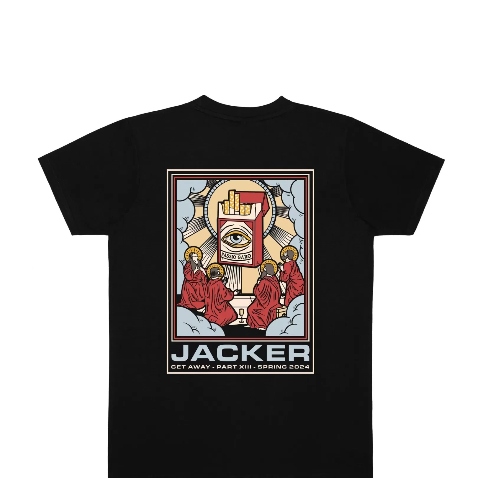 Jacker T-Shirts>Passio Garo T-Shirt-Black