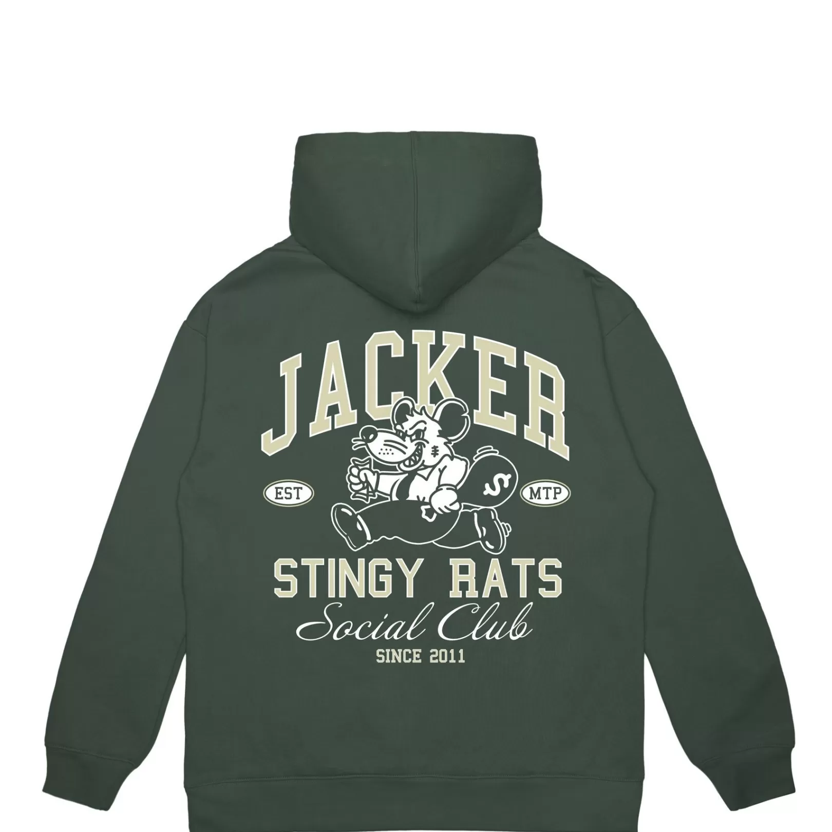 Jacker Sweats>Stingy-Hoodie-Green