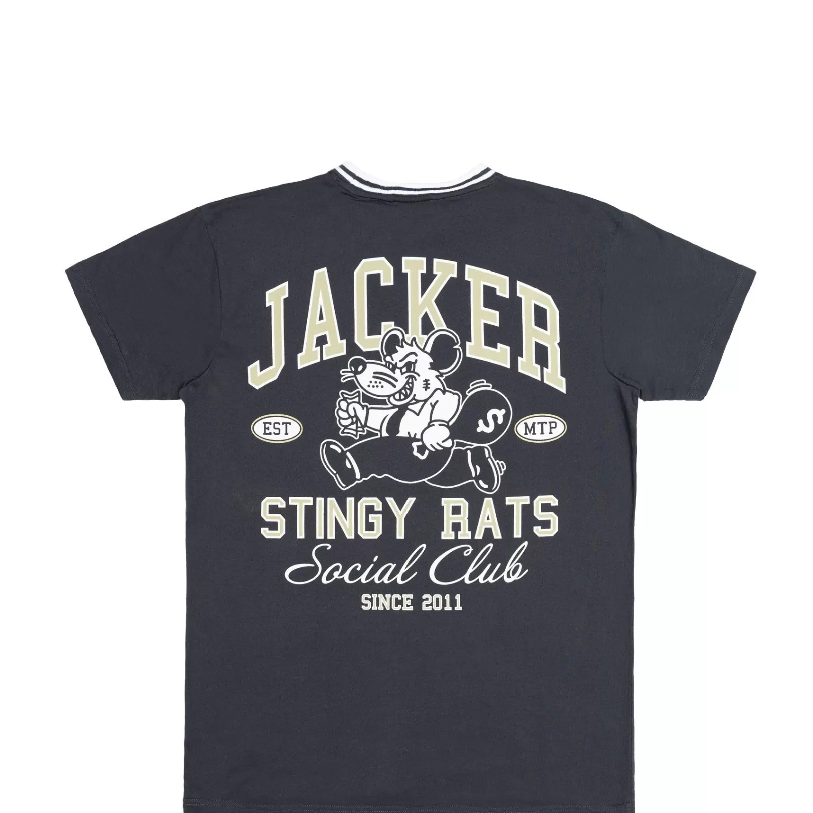 Jacker T-Shirts>Stingy-T-Shirt-Navy