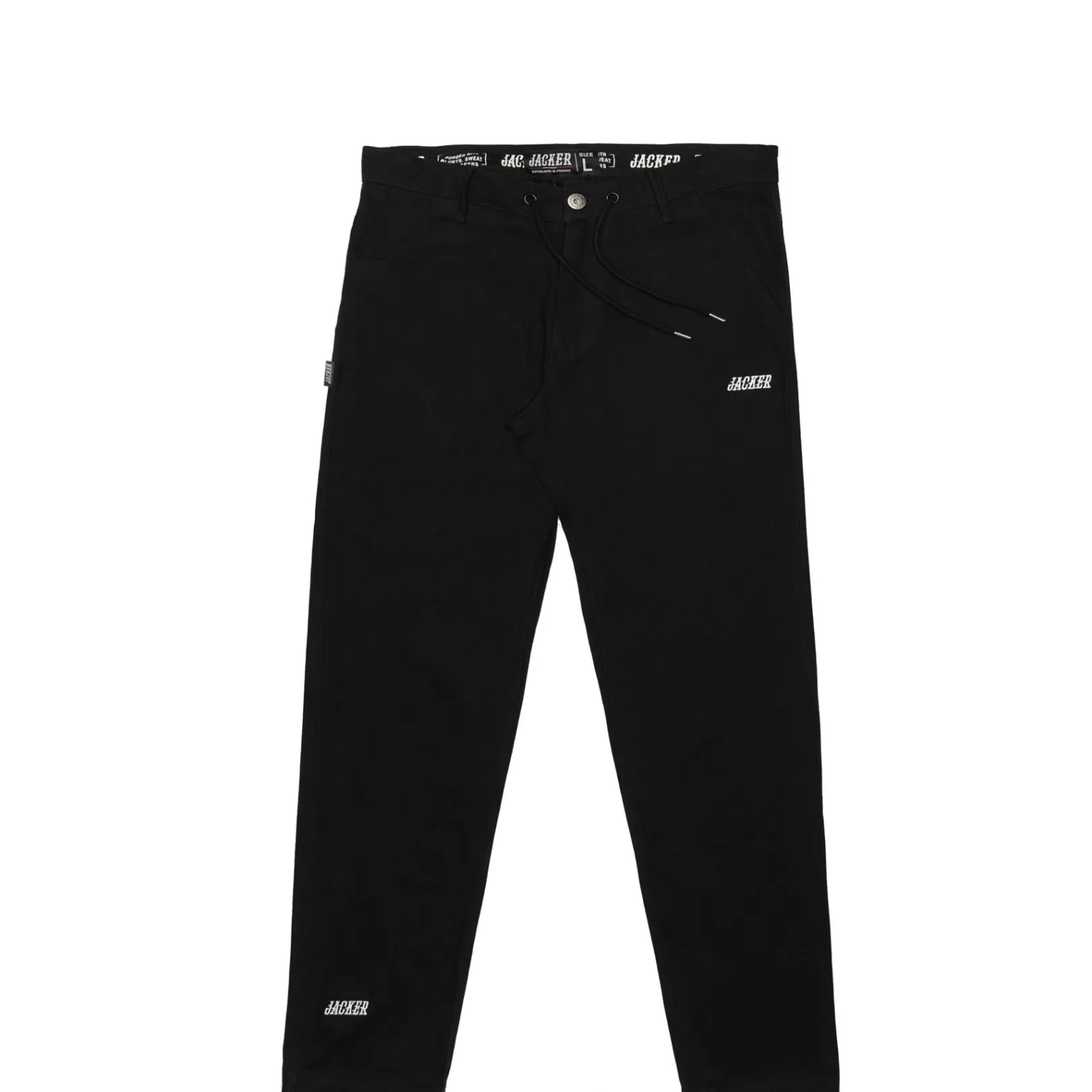 Jacker Pantalons & Shorts>Team Logo-Chino Pant-Black