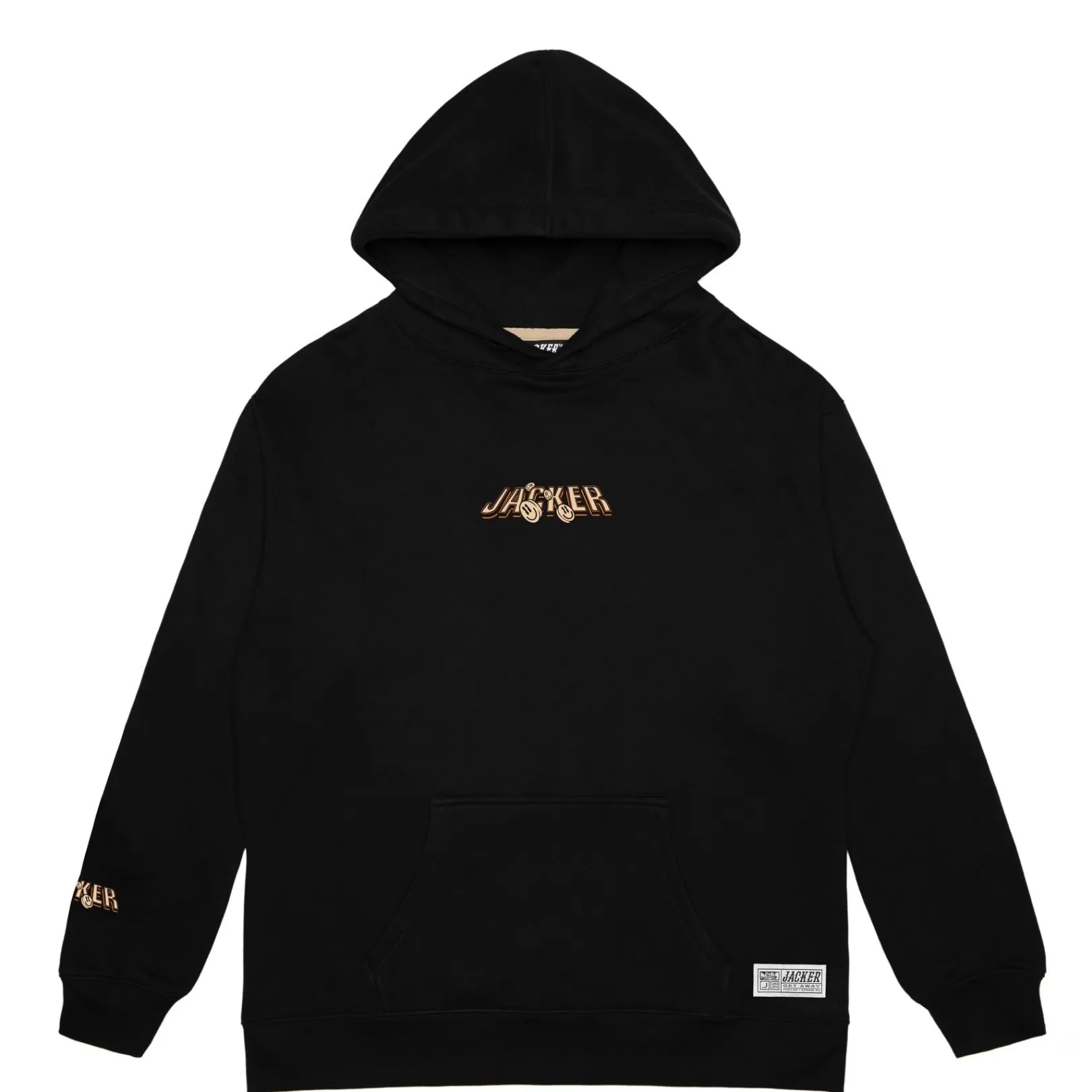 Jacker Sweats>Therapy Hoodie-Black