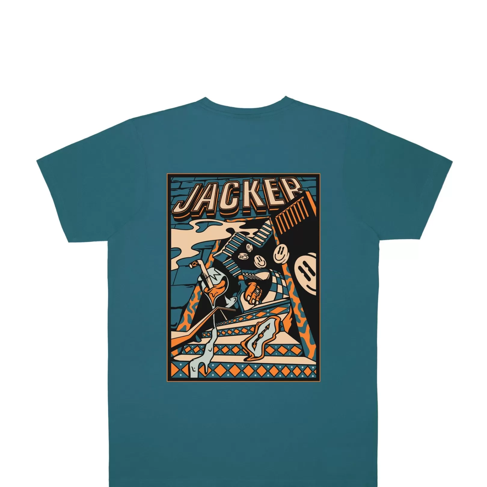 Jacker T-Shirts>Therapy T-Shirt-Blue