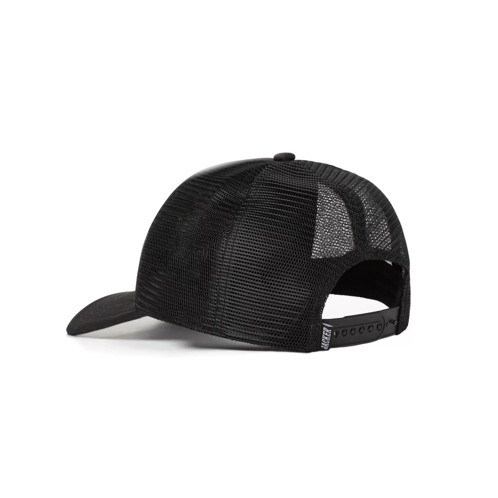 Jacker Headwear>Vanity-Trucker Cap-Black